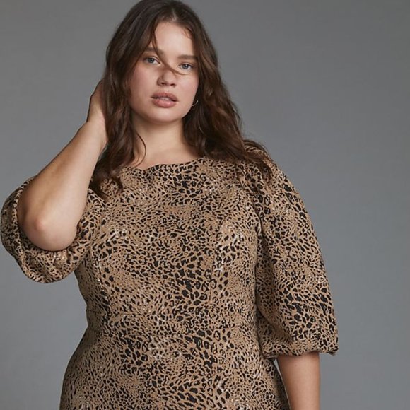 Anthropologie Maeve Knit Cut-Out Mini Dress - Picture 4 of 6